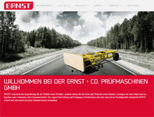 Tablet Screenshot of ernst-gruppe.de
